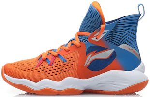 (Preschool) Li-Ning High-Top Basketball 'Orange Blue Grey' YKBP104-1 (Preschool) Li-Ning High-Top Basketball 'Orange Blue Grey' YKBP104-1