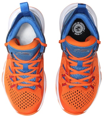 (Preschool) Li-Ning High-Top Basketball 'Orange Blue Grey' YKBP104-1 Shop (Preschool) Li-Ning High-Top Basketball 'Orange Blue Grey' YKBP104-1