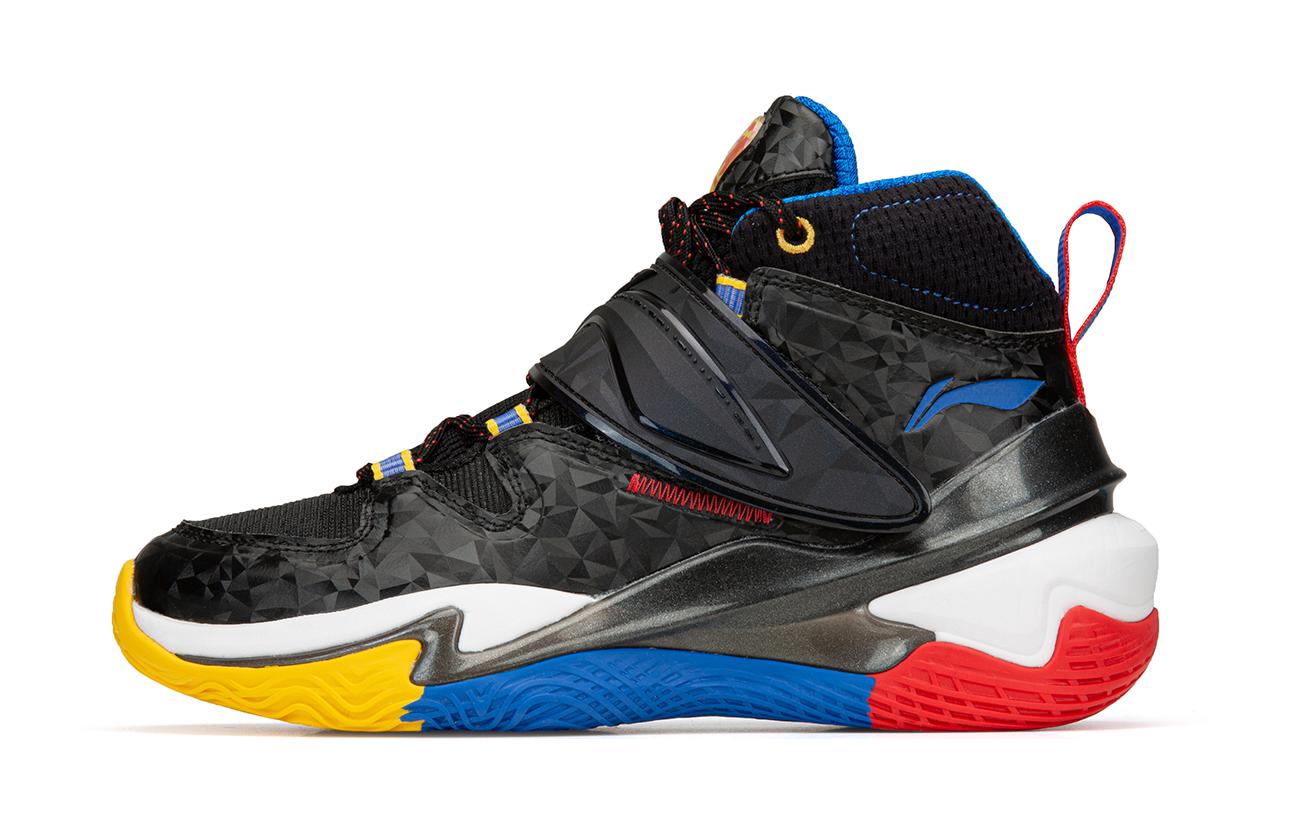 (Preschool) Li-Ning High-Top Basketball Shoes 'Black' YKBS084-3