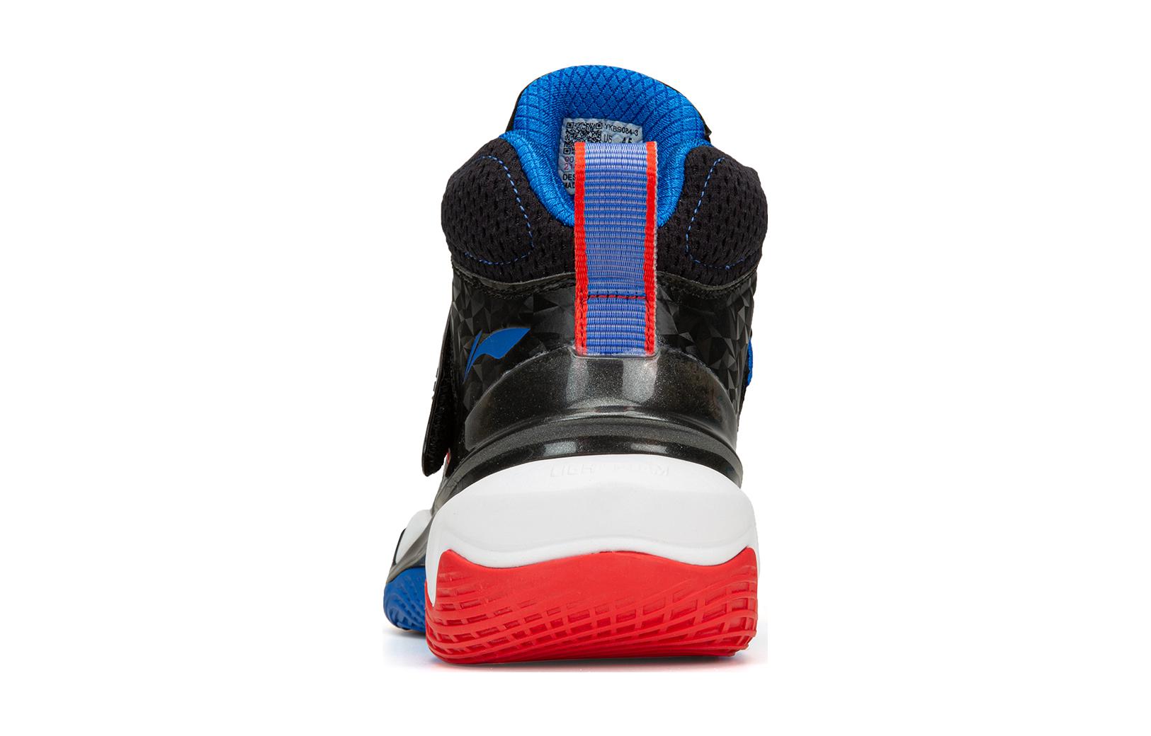 Purchase (Preschool) Li-Ning High-Top Basketball Shoes 'Black' YKBS084-3