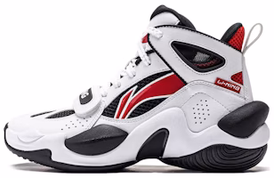 (Preschool) Li-Ning High-Top Basketball Shoes 'White Black Red' YKBT094-1 (Preschool) Li-Ning High-Top Basketball Shoes 'White Black Red' YKBT094-1