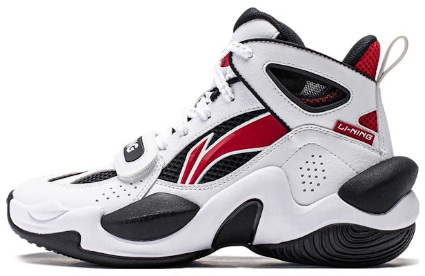 (Preschool) Li-Ning High-Top Basketball Shoes 'White Black Red' YKBT094-1 Buy (Preschool) Li-Ning High-Top Basketball Shoes 'White Black Red' YKBT094-1