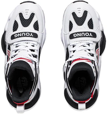 (Preschool) Li-Ning High-Top Basketball Shoes 'White Black Red' YKBT094-1 Shop (Preschool) Li-Ning High-Top Basketball Shoes 'White Black Red' YKBT094-1