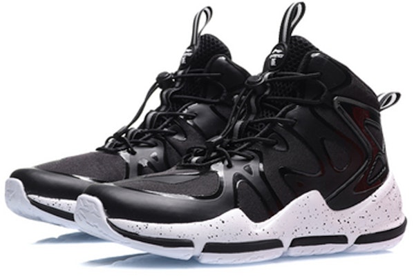 (Preschool) Li-Ning High-Top Basketball Sneakers 'Black' YKBQ016-7 Lookbook (Preschool) Li-Ning High-Top Basketball Sneakers 'Black' YKBQ016-7