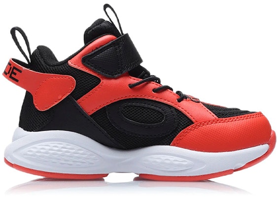 (PS) Li-Ning High-Top Magic Strap 'Hitam Jingga' YKNR026-1 Order (PS) Li-Ning High-Top Magic Strap 'Hitam Jingga' YKNR026-1