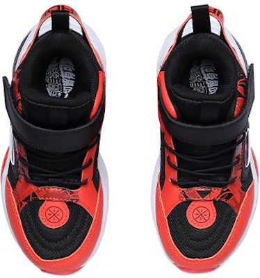 (PS) Li-Ning High-Top Magic Strap 'Hitam Jingga' YKNR026-1 Shop (PS) Li-Ning High-Top Magic Strap 'Hitam Jingga' YKNR026-1