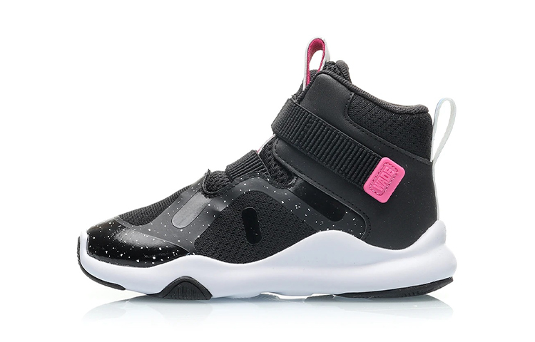 (Preschool) Li-Ning High-Top Running 'Black Comfort' YKAP074-1