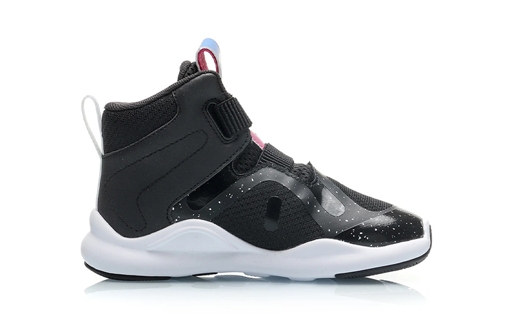 Order (Preschool) Li-Ning High-Top Running 'Black Comfort' YKAP074-1