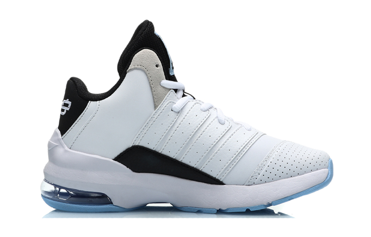 Order (Preschool) Li-Ning High-Top Running Shoe 'Black White' YKCP292-3