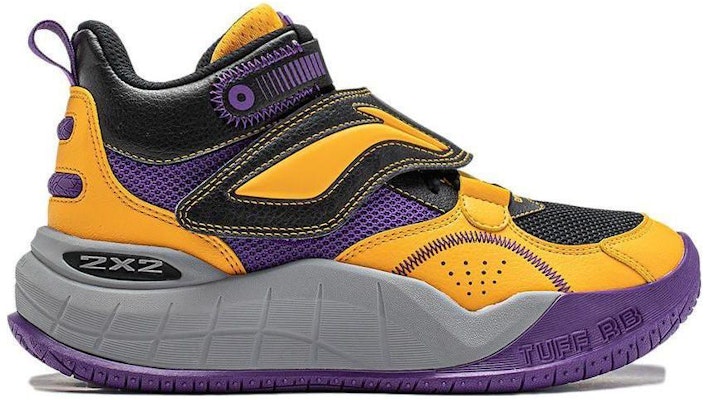 (Preschool) Li-Ning High 'Black Purple Yellow' YKBT092-3 Order (Preschool) Li-Ning High 'Black Purple Yellow' YKBT092-3