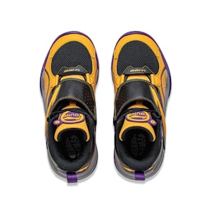 大童 李寧兒童 休閒舒適 防滑減震耐磨 高幫 兒童籃球鞋 黑紫黃色 Purchase 大童 李寧兒童 休閒舒適 防滑減震耐磨 高幫 兒童籃球鞋 黑紫黃色