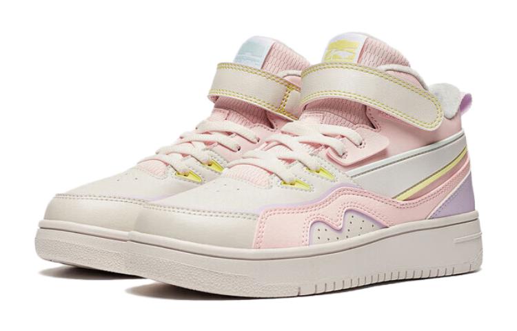 Lookbook (PS) 李宁 高帮 '粉灰' YKCT152-24