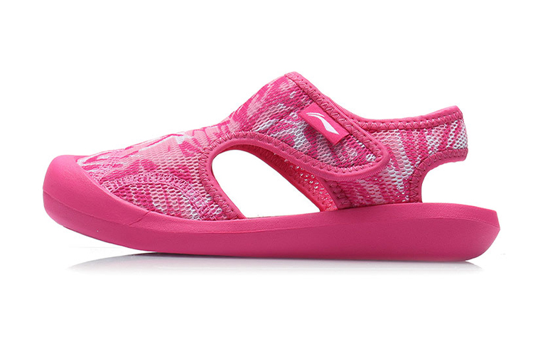 (Preschool) Li-Ning Hollow Breathable Sandal 'Pink' YKUQ058-2