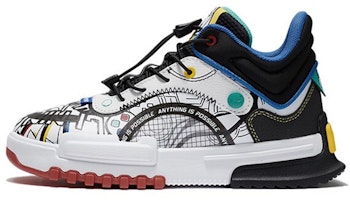 (Preschool) Li-Ning Journey Mid 'White' YKCS012-1 (Preschool) Li-Ning Journey Mid 'White' YKCS012-1
