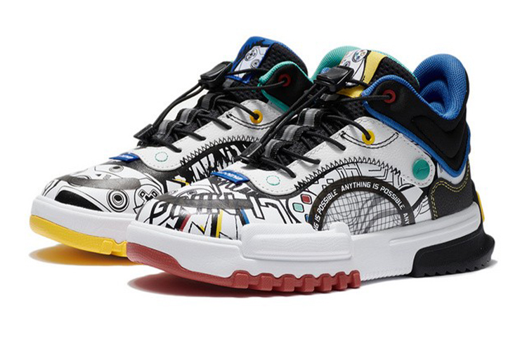 Lookbook (Preschool) Li-Ning Journey Mid 'White' YKCS012-1