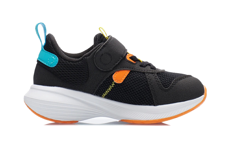 Order (PS) 李寧 Zhirou 2.0 キッズ マジックテープ 黒 (R) YKNR092-1