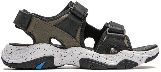 (PS) Li-Ning KOKO Sandal 'Hitam Hijau' YKUU022-5 Order (PS) Li-Ning KOKO Sandal 'Hitam Hijau' YKUU022-5