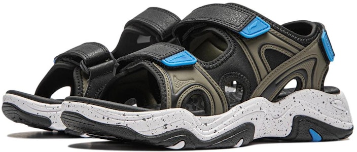 (PS) Li-Ning KOKO Sandal 'Hitam Hijau' YKUU022-5 Lookbook (PS) Li-Ning KOKO Sandal 'Hitam Hijau' YKUU022-5