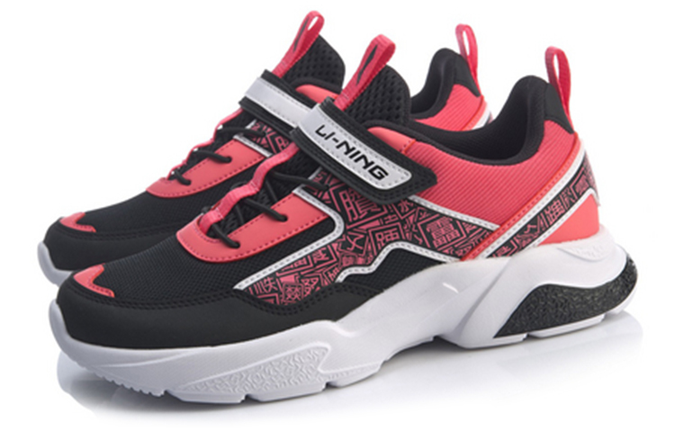Lookbook (Preschool) Li-Ning Life Series 'Black Pink' YKCQ102-4