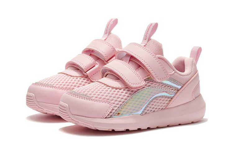 Lookbook (Preschool) Li-Ning Lifestyle Low 'New Pale Pink' YKNS050-4