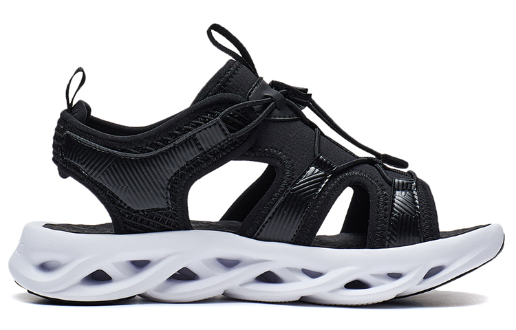 Order (Preschool) Li-Ning Lifestyle Sandals 'Summer Breathable Black' YKUT030-1