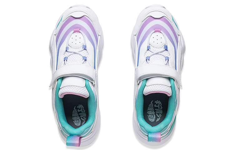 Lookbook (Preschool) Li-Ning Lifestyle Series 'Aurora Purple' YKCQ274-44
