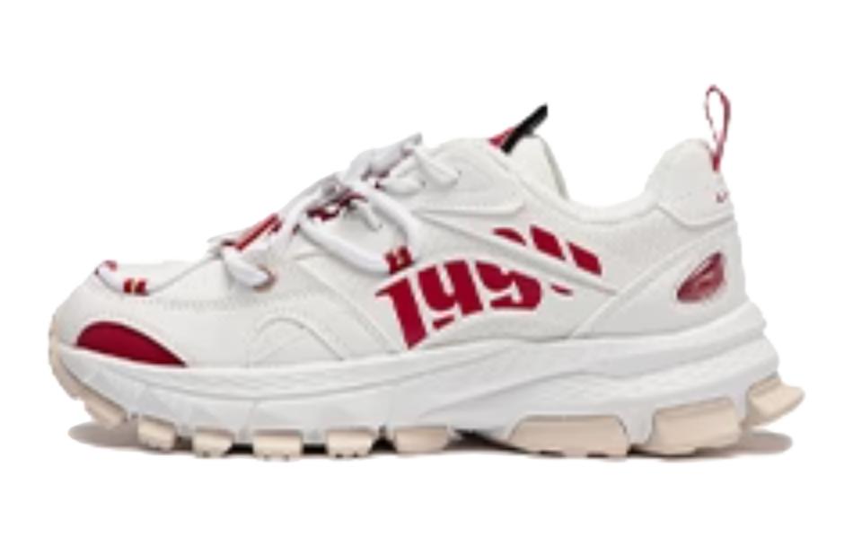 (Preschool) Li-Ning Lifestyle Series 'Standard White Bulls Red' YKCT170-9