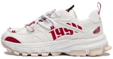 (Preschool) Li-Ning Lifestyle Series 'Standard White Bulls Red' YKCT170-9 (Preschool) Li-Ning Lifestyle Series 'Standard White Bulls Red' YKCT170-9