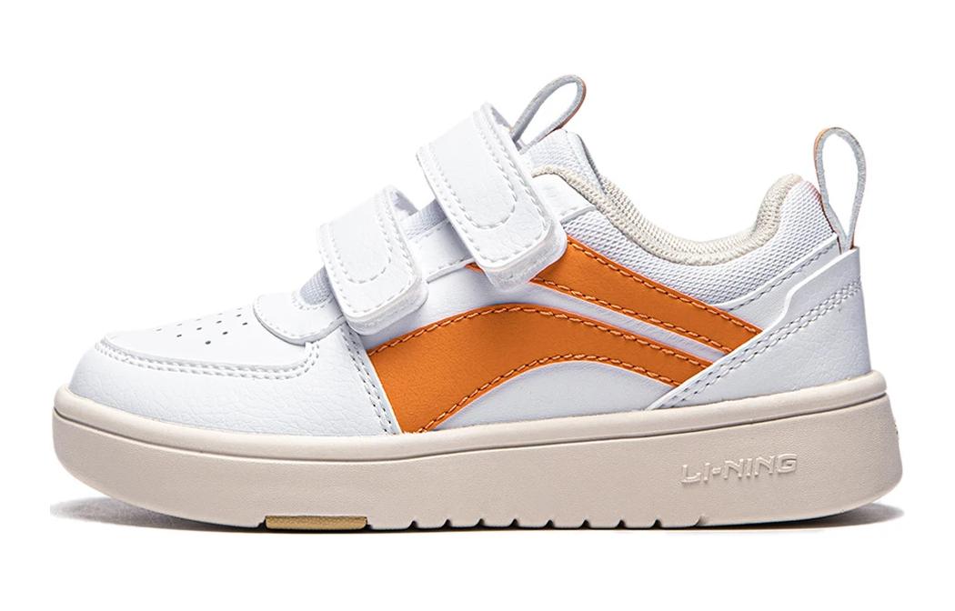 Buy (Preschool) Li-Ning Lifestyle Series 'White Orange' YKNU042-1