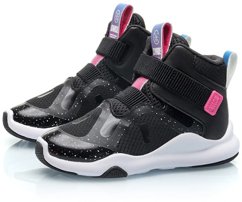 (Preschool) Li-Ning Lifestyle Series High-Top 'Black and White' YKAP074-11 Lookbook (Preschool) Li-Ning Lifestyle Series High-Top 'Black and White' YKAP074-11