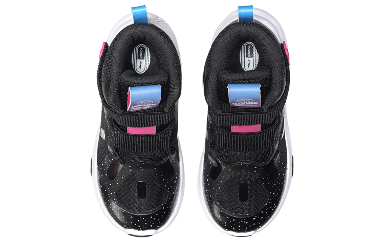 Shop (Preschool) Li-Ning Lifestyle Series High-Top 'Black and White' YKAP074-11