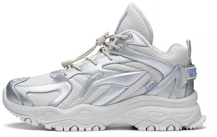 (Preschool) Li-Ning Lifestyle Series Low-Top 'Antarctic Grey Lettering' YKCS210-5 (Preschool) Li-Ning Lifestyle Series Low-Top 'Antarctic Grey Lettering' YKCS210-5