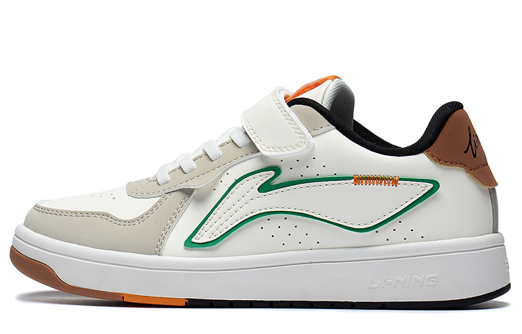 (Preschool) Li-Ning Lifestyle Series Low 'Beige/Oatmeal Grey' YKCS182-7
