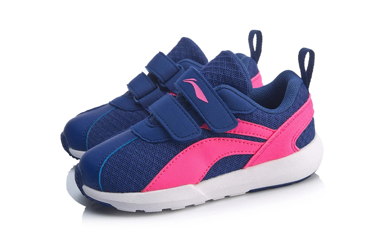 Lookbook (Preschool) Li-Ning Lifestyle Series Low 'Blue Porcelain' YKAP148-2