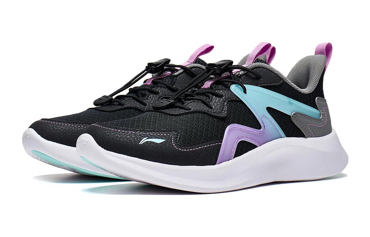 Lookbook (Preschool) Li-Ning Ling Yue 3.5 'Black Grey' YKCT114-4