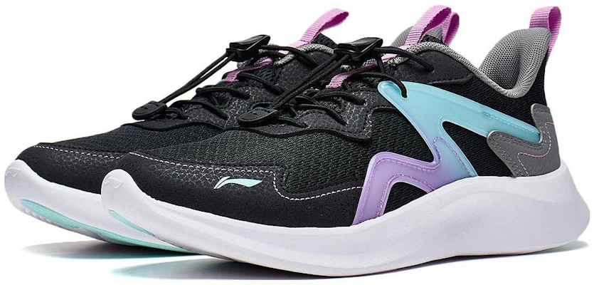 (Preschool) Li-Ning Ling Yue 3.5 'Black Grey' YKCT114-4 Lookbook (Preschool) Li-Ning Ling Yue 3.5 'Black Grey' YKCT114-4