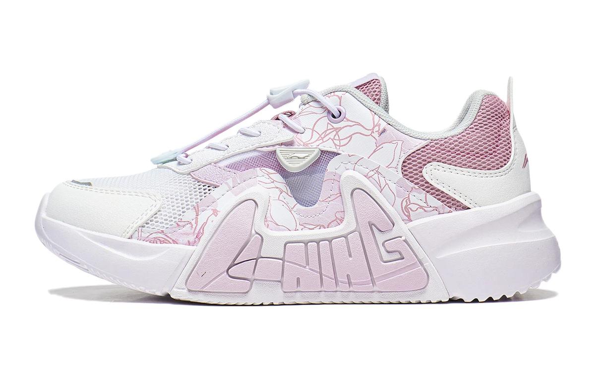 (Preschool) Li-Ning LN 90 'Summer White Pink' YKCT072-4