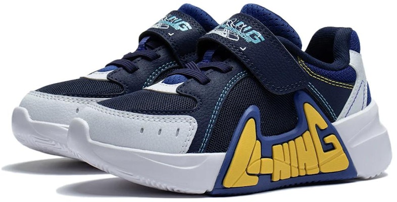(Preschool) Li-Ning LN 90 'White Mineral Blue' YKNT020-5 Lookbook (Preschool) Li-Ning LN 90 'White Mineral Blue' YKNT020-5