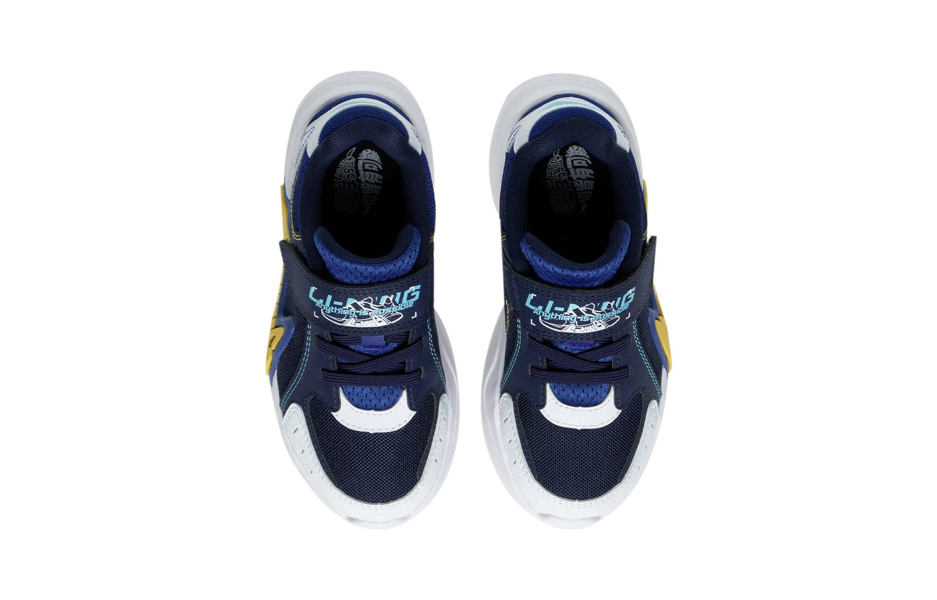 Shop (Preschool) Li-Ning LN 90 'White Mineral Blue' YKNT020-5