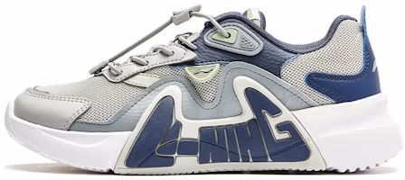 (Preschool) Li-Ning LN 90 FLY V3 'Grey Blue' YKCU066-5 (Preschool) Li-Ning LN 90 FLY V3 'Grey Blue' YKCU066-5