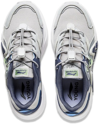 (Preschool) Li-Ning LN 90 FLY V3 'Grey Blue' YKCU066-5 Lookbook (Preschool) Li-Ning LN 90 FLY V3 'Grey Blue' YKCU066-5