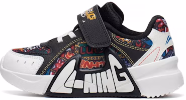 (Preschool) Li-Ning LN 90 Low 'Black White' YKNT020-3 (Preschool) Li-Ning LN 90 Low 'Black White' YKNT020-3
