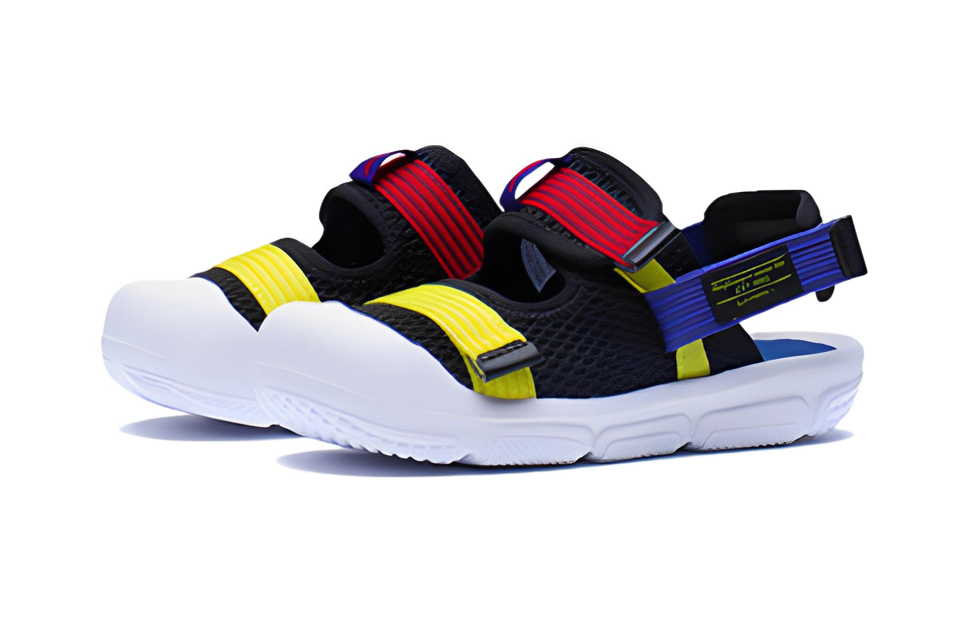 (PS) Li-Ning Lohas Sandal 'Black Blue' 圖 3
