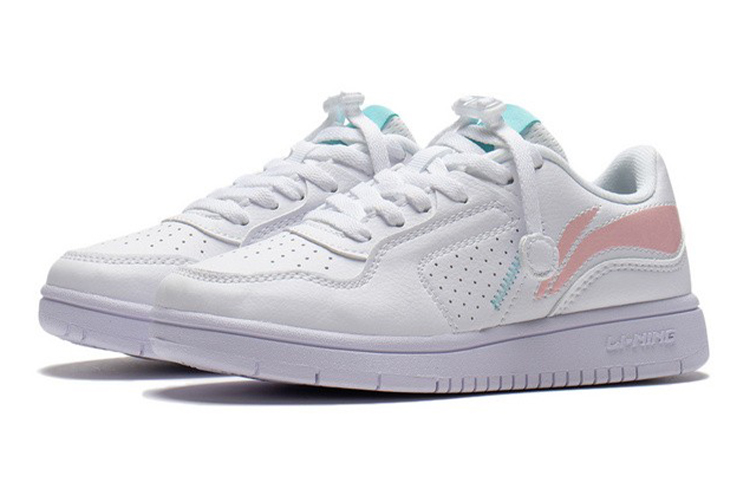 Lookbook (PS) Li-Ning Baskets Basses ''Blanc'' YKCR098-4