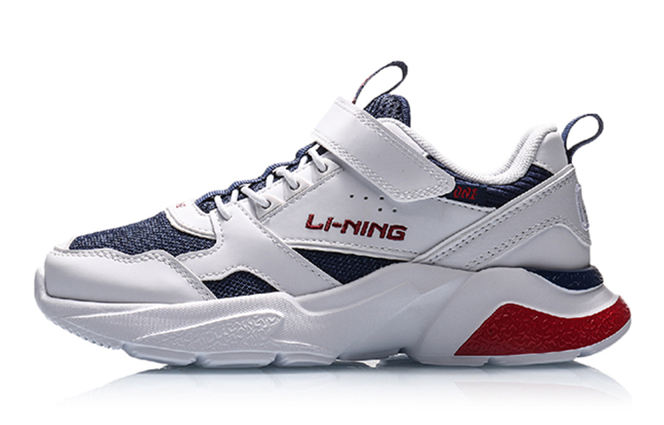 (Preschool) Li-Ning Low-Top 'White Blue' YKCQ008-1