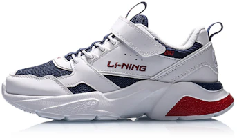 (Preschool) Li-Ning Low-Top 'White Blue' YKCQ008-1 (Preschool) Li-Ning Low-Top 'White Blue' YKCQ008-1