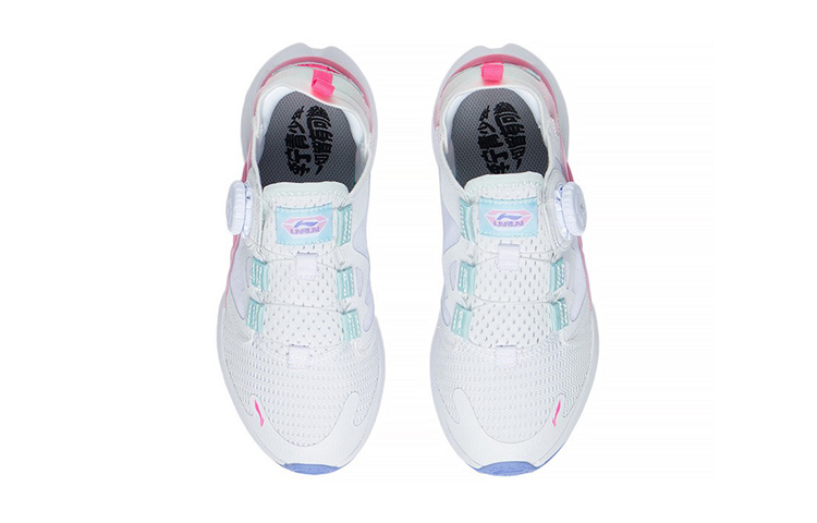Shop (PS) Li-Ning Low-Top 'Putih Merah Muda' 'Cang Lan' YKFS022-4
