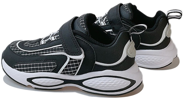 (Preschool) Li-Ning Low-Top Casual 'Black' YKNR044-11 Lookbook (Preschool) Li-Ning Low-Top Casual 'Black' YKNR044-11