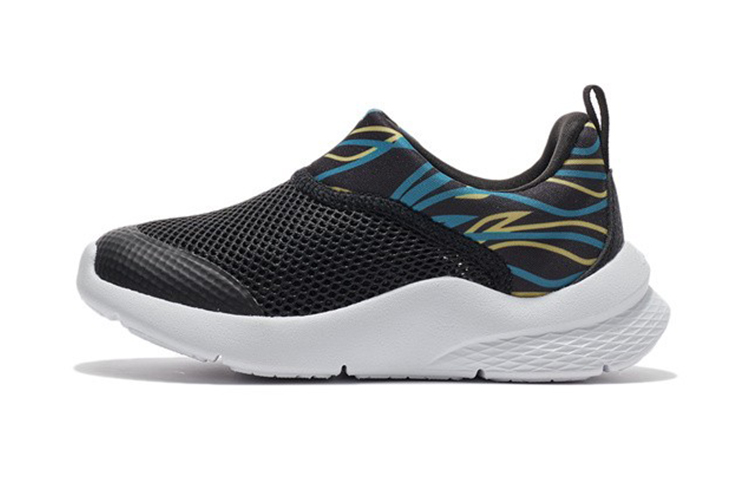 (Preschool) Li-Ning Low-Top Lightweight Casual 'Black' YKNS054-3