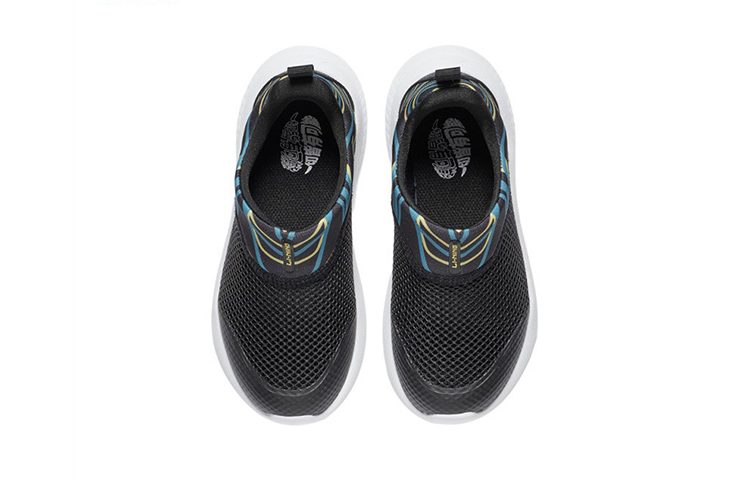 Shop (Preschool) Li-Ning Low-Top Lightweight Casual 'Black' YKNS054-3